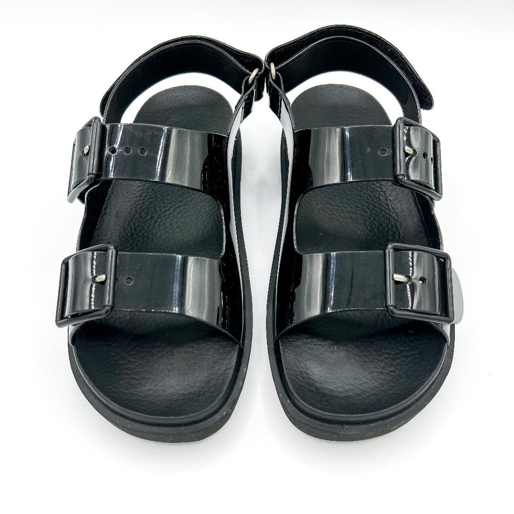 Gucci Women's GG Double Strap Birkenstock Style Platform Sandals